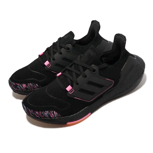 

Adidas Ultraboost 22 W Black Beam Pink Женские повседневные кроссовки для бега GX5927, Черный, Ultraboost 22 W