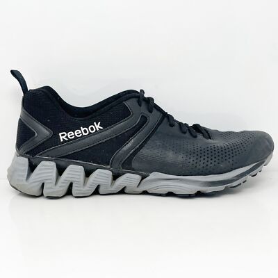 

Мужские кроссовки Reebok Zig Tech M44964 черные кроссовки размер 11, Черный, Zig Tech