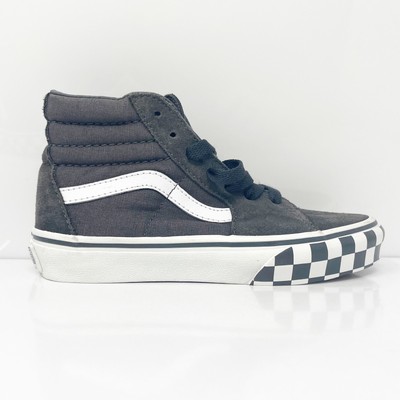 Черные повседневные кроссовки Vans Boys SK8 HI, размер 13