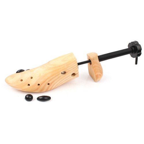 New One Pair 2-way Wooden Adjustable Shoe Stretcher for Men Women Size 9-13