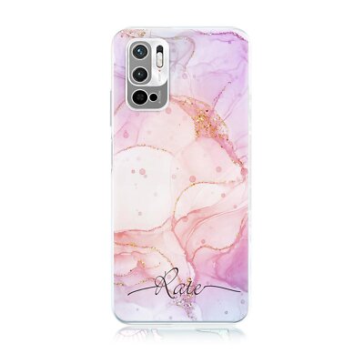 For Xiaomi Redmi Note 11 Poco M4 X4 Pro Gel Phone Case Cover Personalised Marble