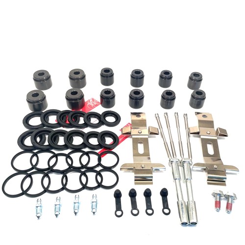 FA013 for cts-v Front Brake Caliper Repair Kit 6 pot Discs piston hardware