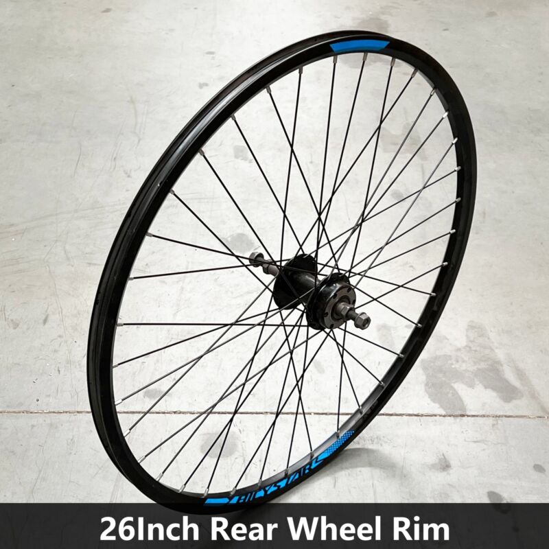 New 26 Inch Back Wheel Bike MTB Bicycle Wheel Rear Rim TDR Rim Depth 26 eBay
