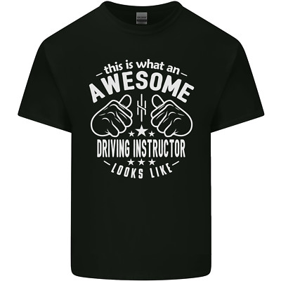 An Awesome Driving Instructor Looks Like Mens Light Cotton T-Shirt