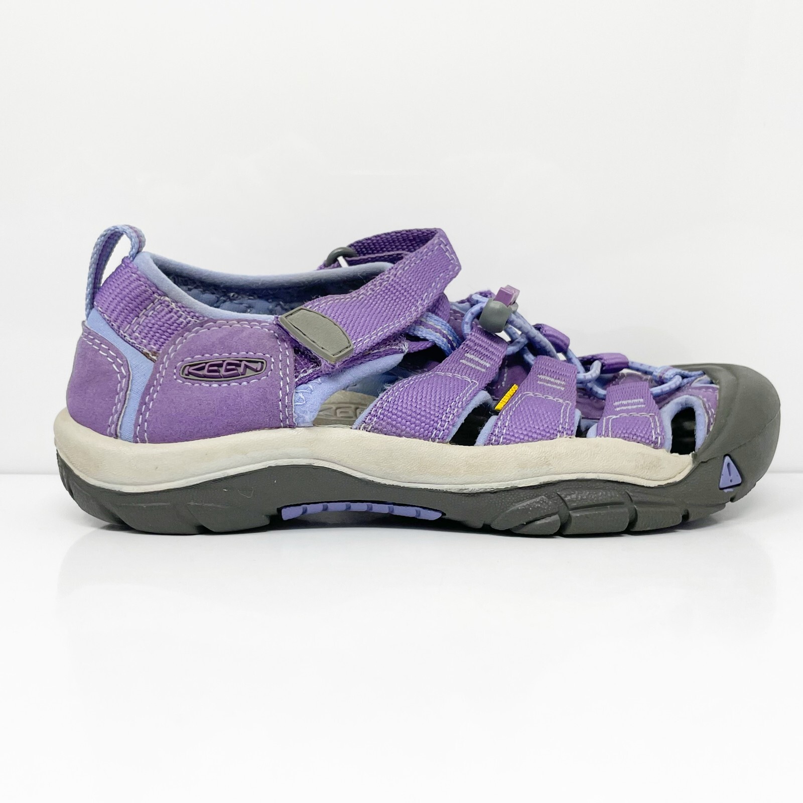 Фиолетовые походные сандалии Keen Girls Newport H2 1014263 с кулиской, размер 2