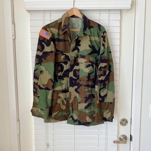 ジャケット・アウター US ARMY 70's  CAMO PARKA U.S. Military Woodland Gore-tex Parka Size: Small - Short #1