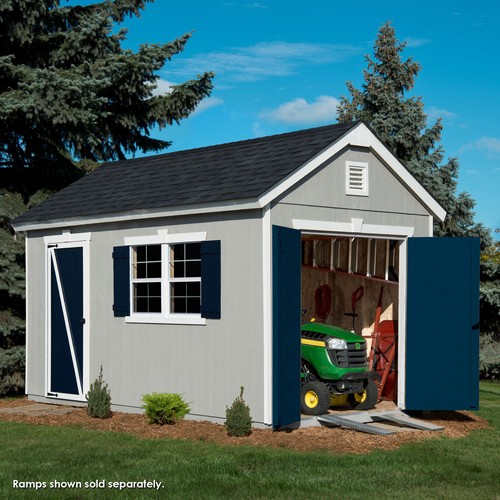 Crestwood 14' x 8' Wood Storage Shed