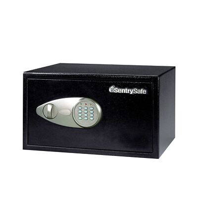SentrySafe Security Safe with Digital Keypad Lock, Steel Safe with Interior Lini