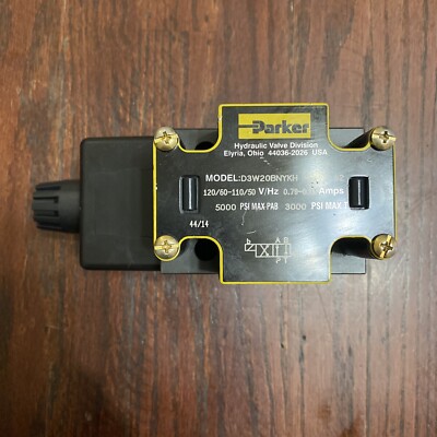 PARKER: HYDRAULIC VALVE DIVISION D3W20BNYKH (NEW)