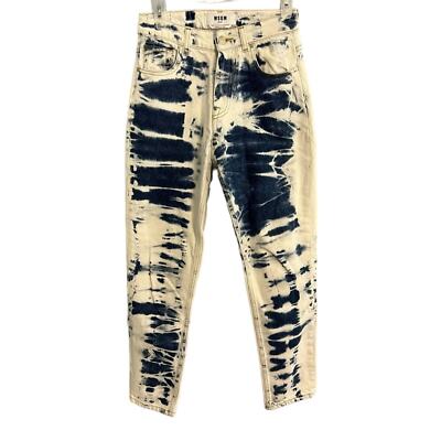 MSGM Acid Wash Skinny Jeans Size 40 