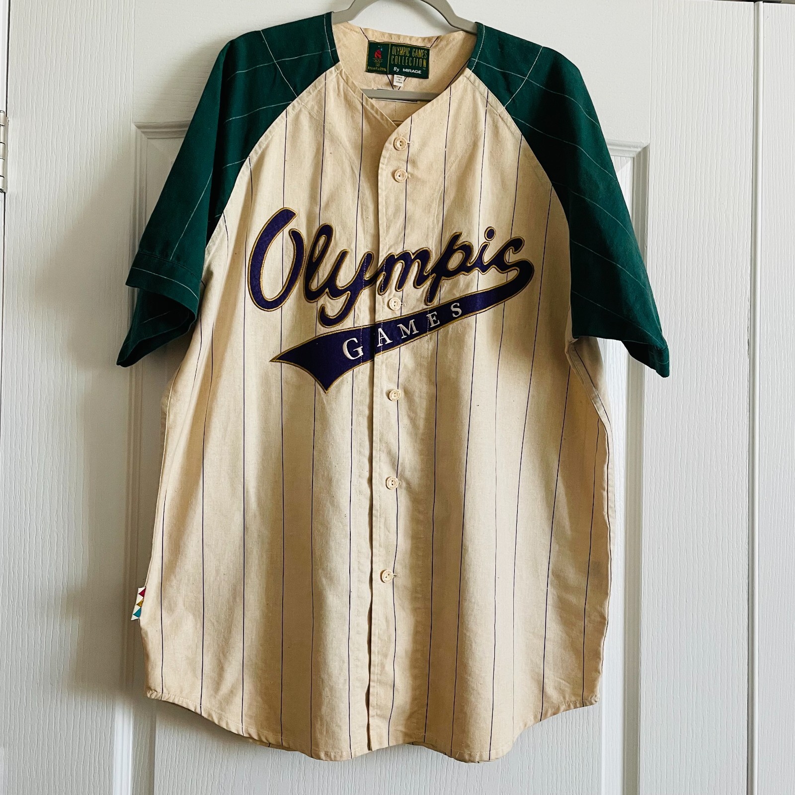 ウェア vintage 1996 ATRANTA  OLYMPIC uniform dv Vintage 1996 Atlanta Olympics Leather Jacket | Free People