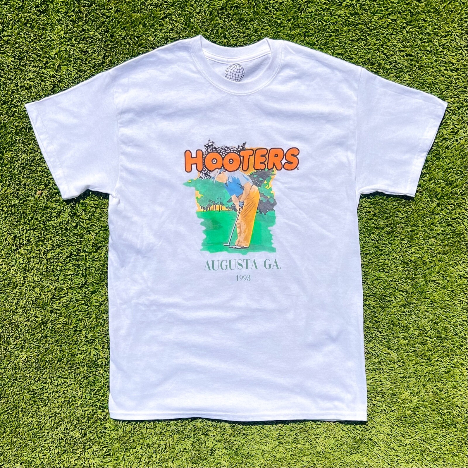 HOOTERS GOLF Tシャツ Lサイズ Hooters Vintage Shirt Masters Week 1993 Golf Tee Graphics