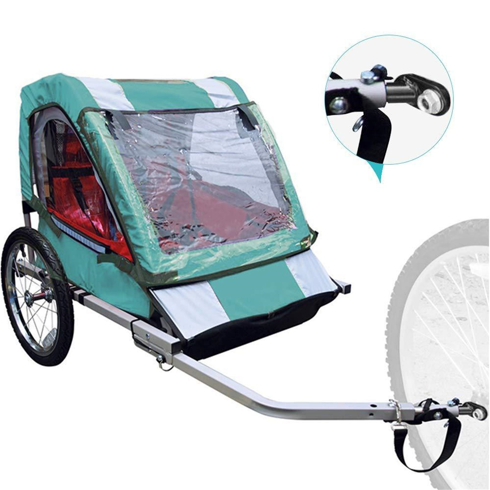 Coupler Hitch Attachments For Bike Trailers Flat And Angled 