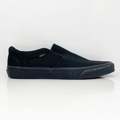 Vans Mens Classic 508731 Черная повседневная обувь Кроссовки Размер 11,5