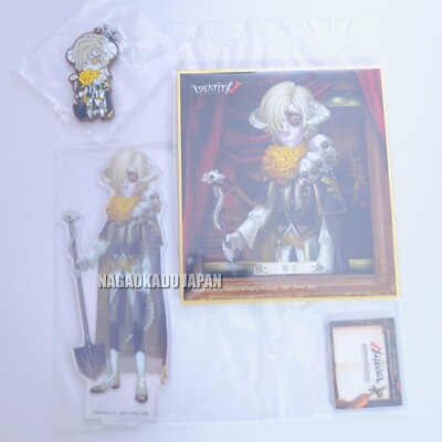 Identity V Ichiban Kuji 4th Grave Keeper Acrylic stand Shikishi Charm Set Japan