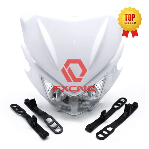 Universal Motorbike Streetfighter Street fighter Dirt Bike Headlight Light Lamp