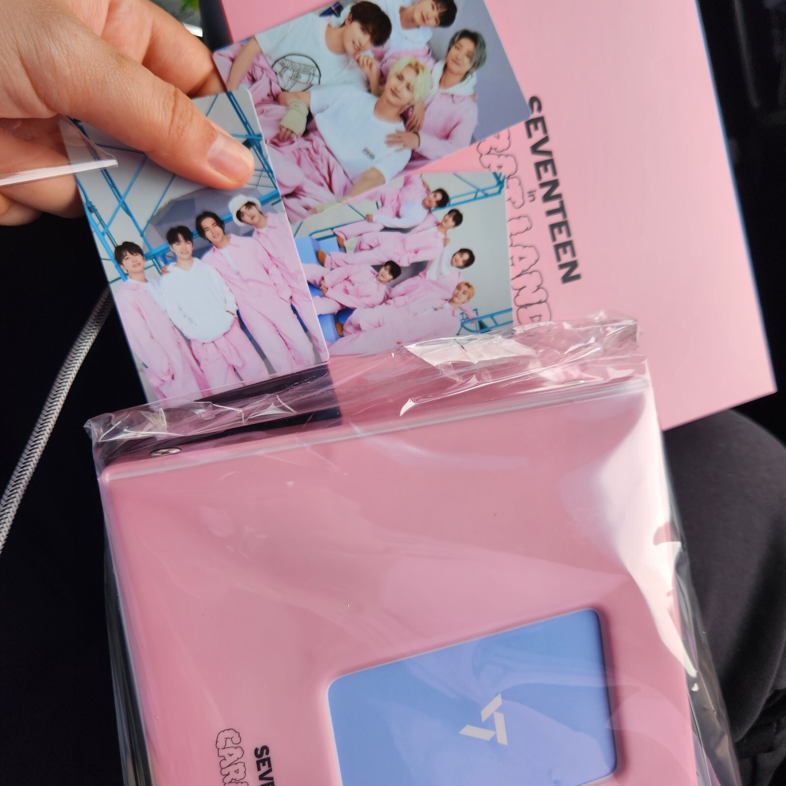SEVENTEEN TRADING PhotoCARD BINDER OFFICIAL SEVENTEEN IN SEVENTEEN TRADING PhotoCARD BINDER OFFICIAL SEVENTEEN IN