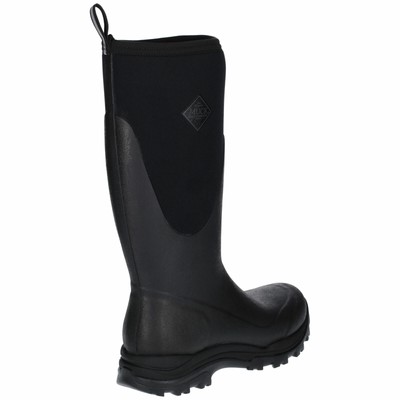 MUCK BOOTS MUCK BOOTS ARCTIC OUTPOST TALL MENS WELLINGTON - BLACK GREY ALL SIZES