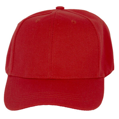 Top Headwear  Men's Plain Baseball Cap - Adjustable Solid Color Ball Hat For