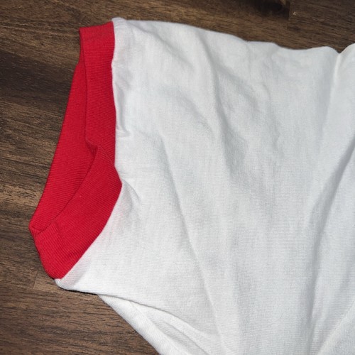 RARE Kennywood Amusement Park MEDIUM Ringer Tee RIDES RIDES RIDES VTG Inspired