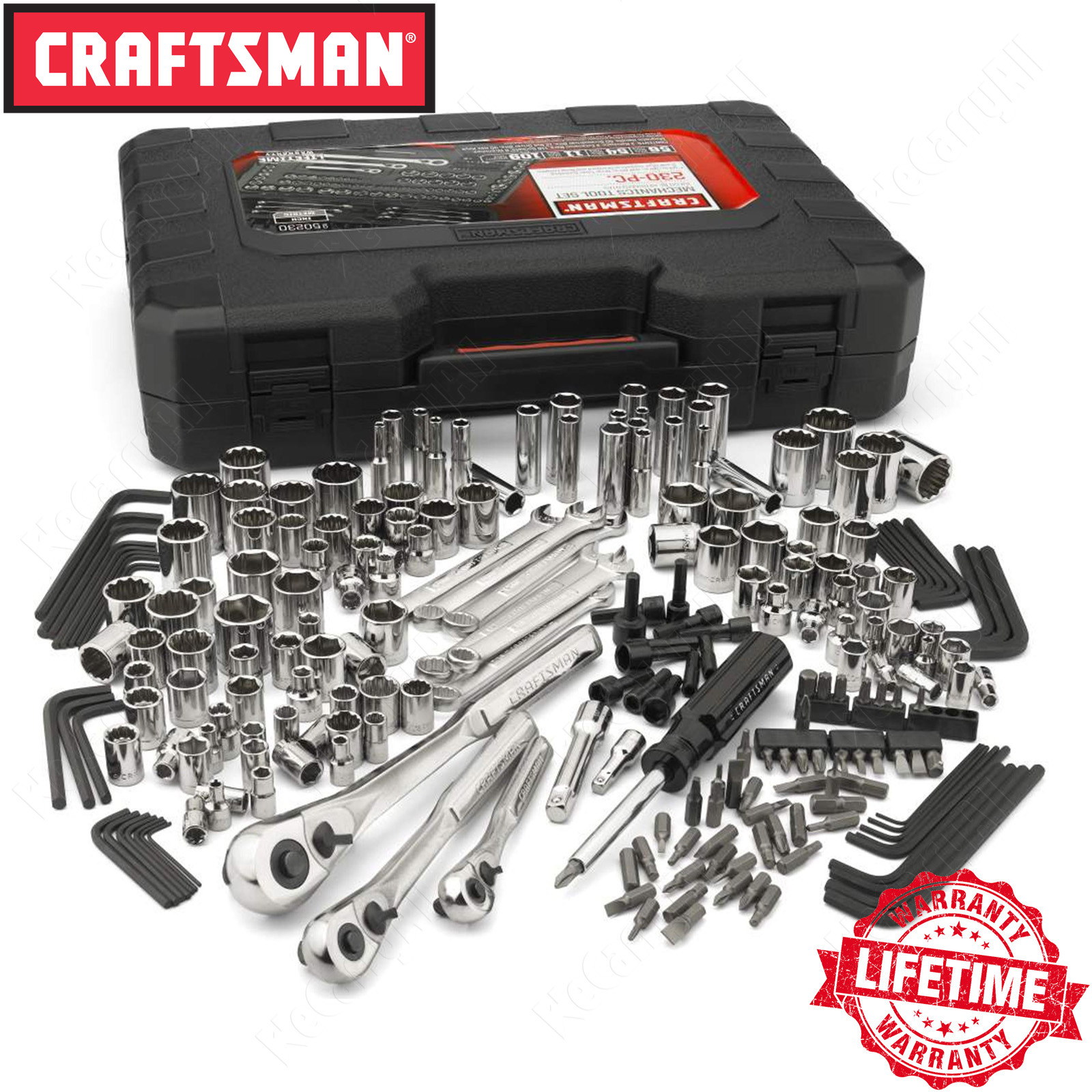 NEW Craftsman 450 Piece Mechanic Tool Set W 3 Drawer Case Garage Box 311 254 230