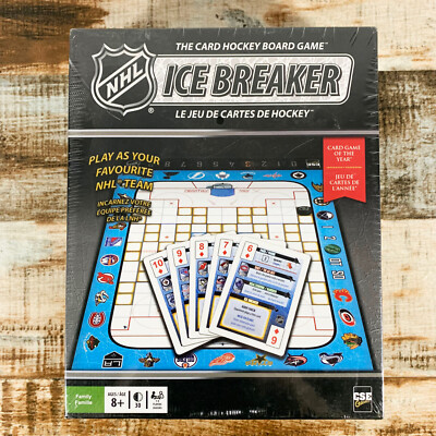 [NEW SEALED] NHL Ice Breaker Card Hockey Board Game