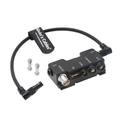 [RED APPROVED] Breakout Box for RED KOMODO V RAPTOR EXT 9-Pin to Run-Stop B-Box