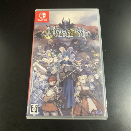 Unopened SW Unicorn Overlord Nintendo Switch Atlus Sealed JP
