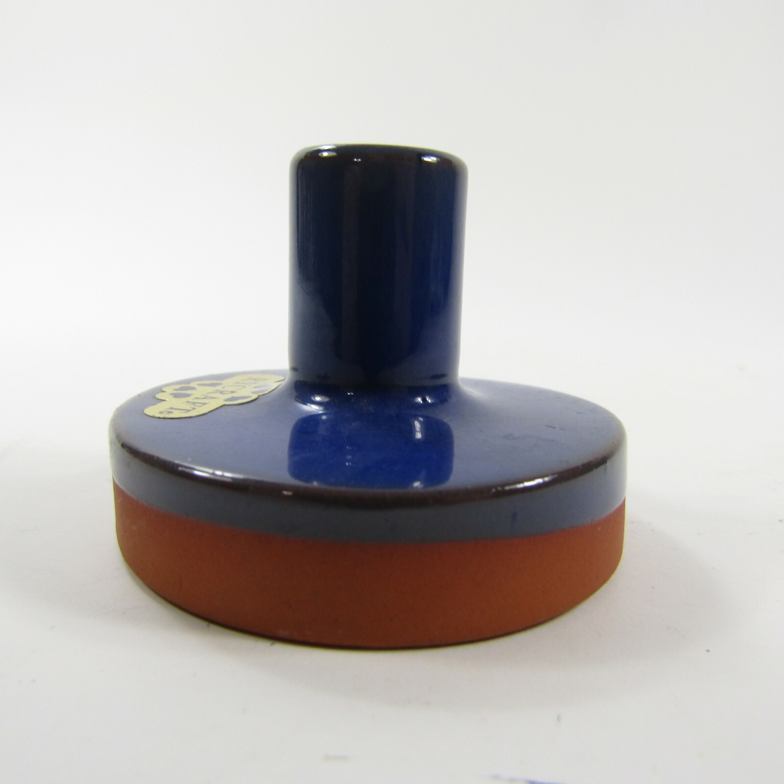 Rycraft Cookie Press Stamp Sailboat Blue Glaze finish Boat 2