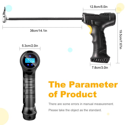 150PSI Rechargeable Car Air Pump Wireless Electric Air Tire Inflator Auto Bike