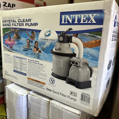 Intex 28643EG Krystal Clear Sand Filter Pump