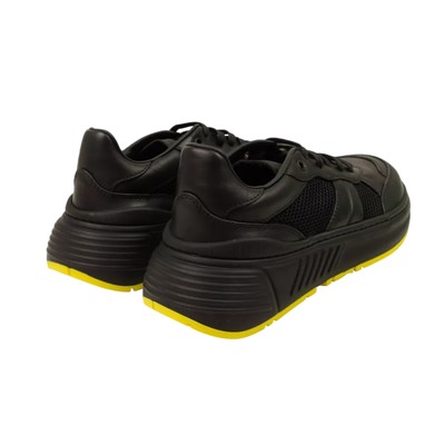 Pre-owned Bottega Veneta Speedster Athletic Sneakers In Black