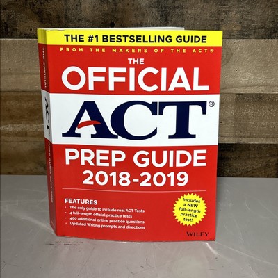 The Official ACT Prep Guide 2018-2019 Pre-Owned Never Been Used