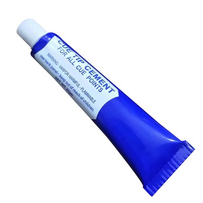 Pool Billiard Cue Stick Tip Point Tipping Repair Cement Glue