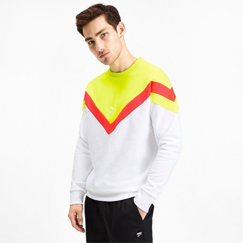 

[595733-02] Мужская Puma ICONIC MCS CREW, Белый