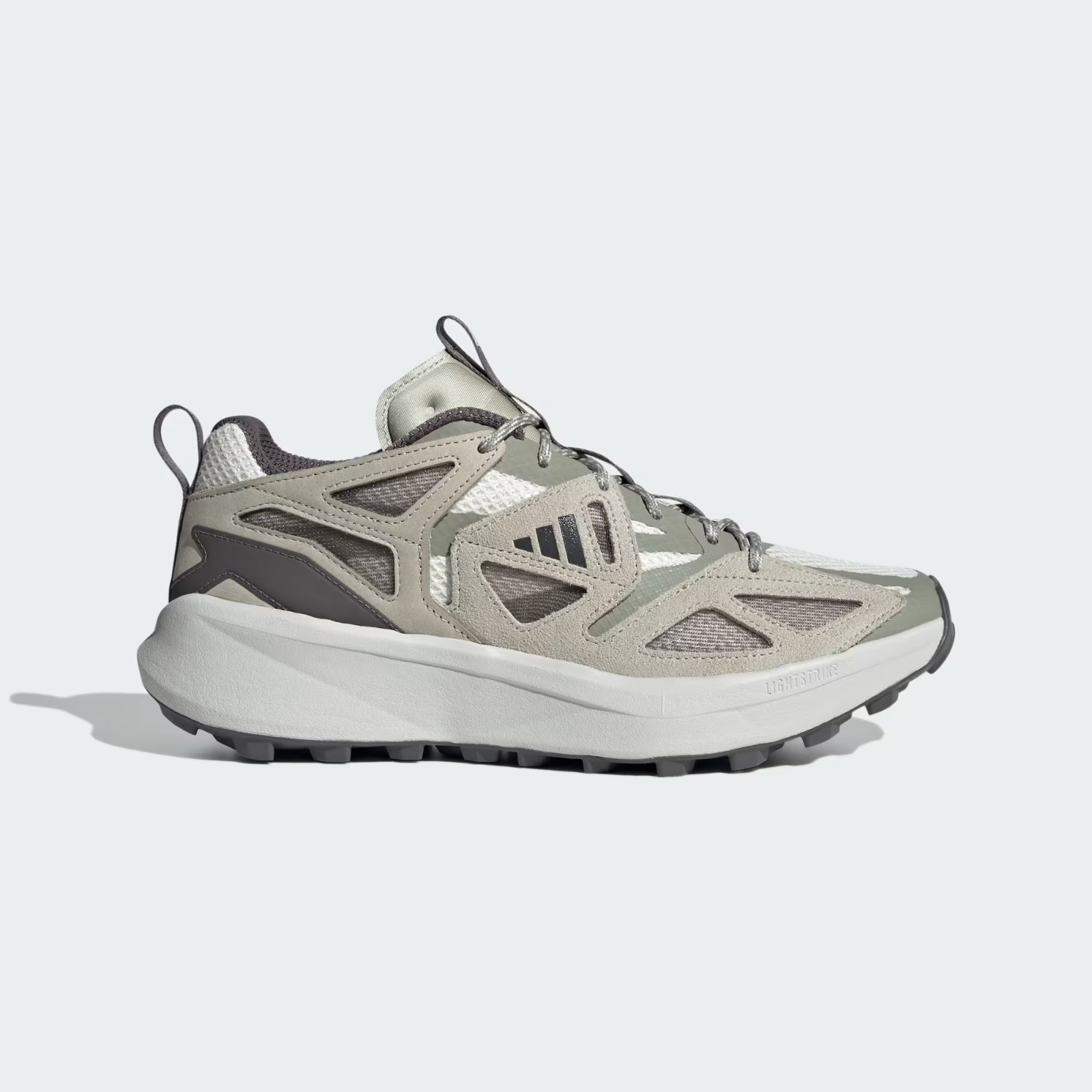 Adidas Sportswear Kantai Trail Shoes in Cloud White/Charcoal