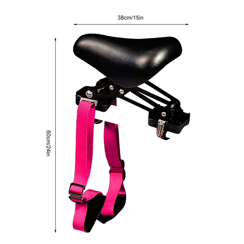 Kids Bike Seat with Handlebar Attachment, Detachable Front Mounted Child Bicycle