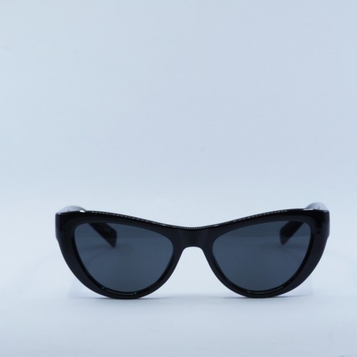 Pre-owned Saint Laurent Sl676 001 Shiny Black/black 53-19-145 Sunglasses Authentic