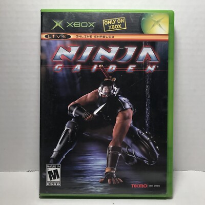 Ninja Gaiden (Microsoft Xbox Original, 2004) With Manual, Excellent Conditions