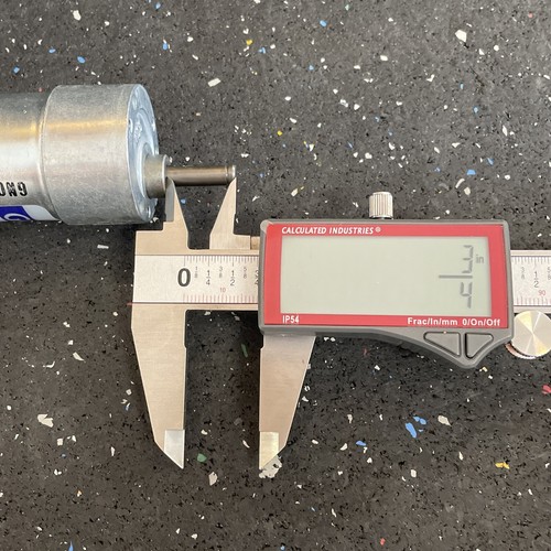 GGM Micro Brush Gear Motor - Model KGC-3429 - OPEN BOX (NEW)