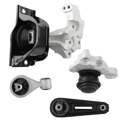 Engine Mount & Trans Mount 4pcs for Nissan Rogue FWD 2.5L 2008-2015 A4351 A4352