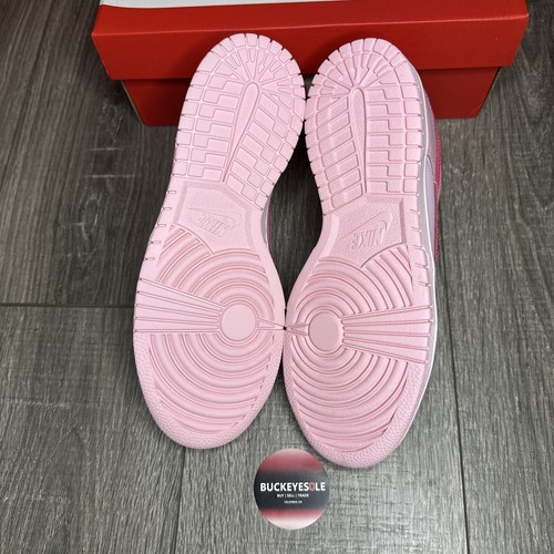 Pre-owned Nike Dunk Low Triple Pink Grade School Sizes Dh9765-600 Brand Fast Shipping