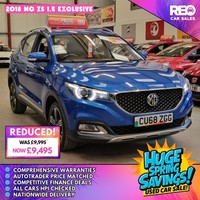 2018 MG ZS 1.5 EXCLUSIVE Hatchback Petrol Manual