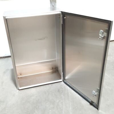 Rittal WM241608N4 8017621 Stainless Enclosure, 600mm x 400mm x 210mm, NEMA 4X