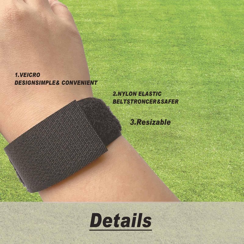 8Pcs Football Down Indicator Wrist Referee Wristbands Football Down Marker for