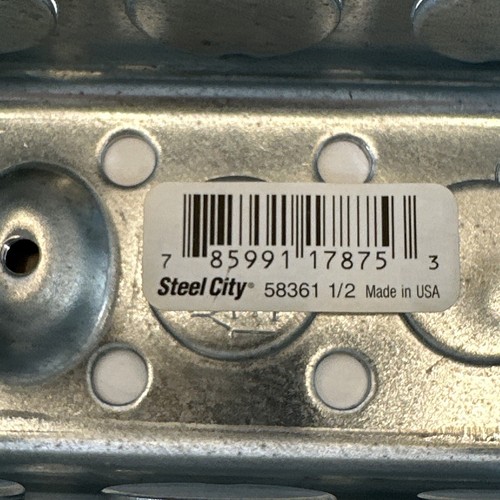 10 Pack Thomas & Betts 4 x 2-1/8 x 1-7/8  Single Gang Handy Box #5836112 J Box