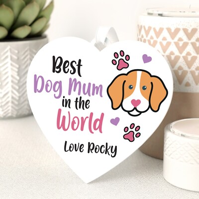 Best Dog Mum In The World Gift From The Dog Dog Mum Pet Mum Gifts Mothers Day