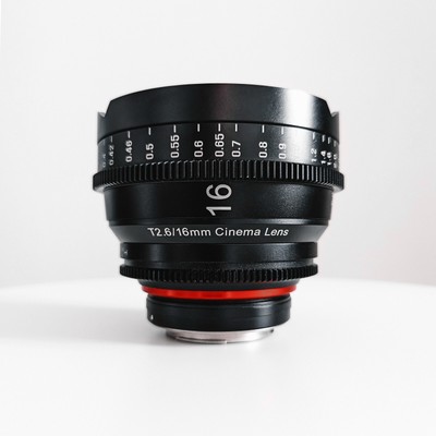 XEEN 16mm T2.6 Cinema Lens (Canon EF mount) in exceptionally good condition