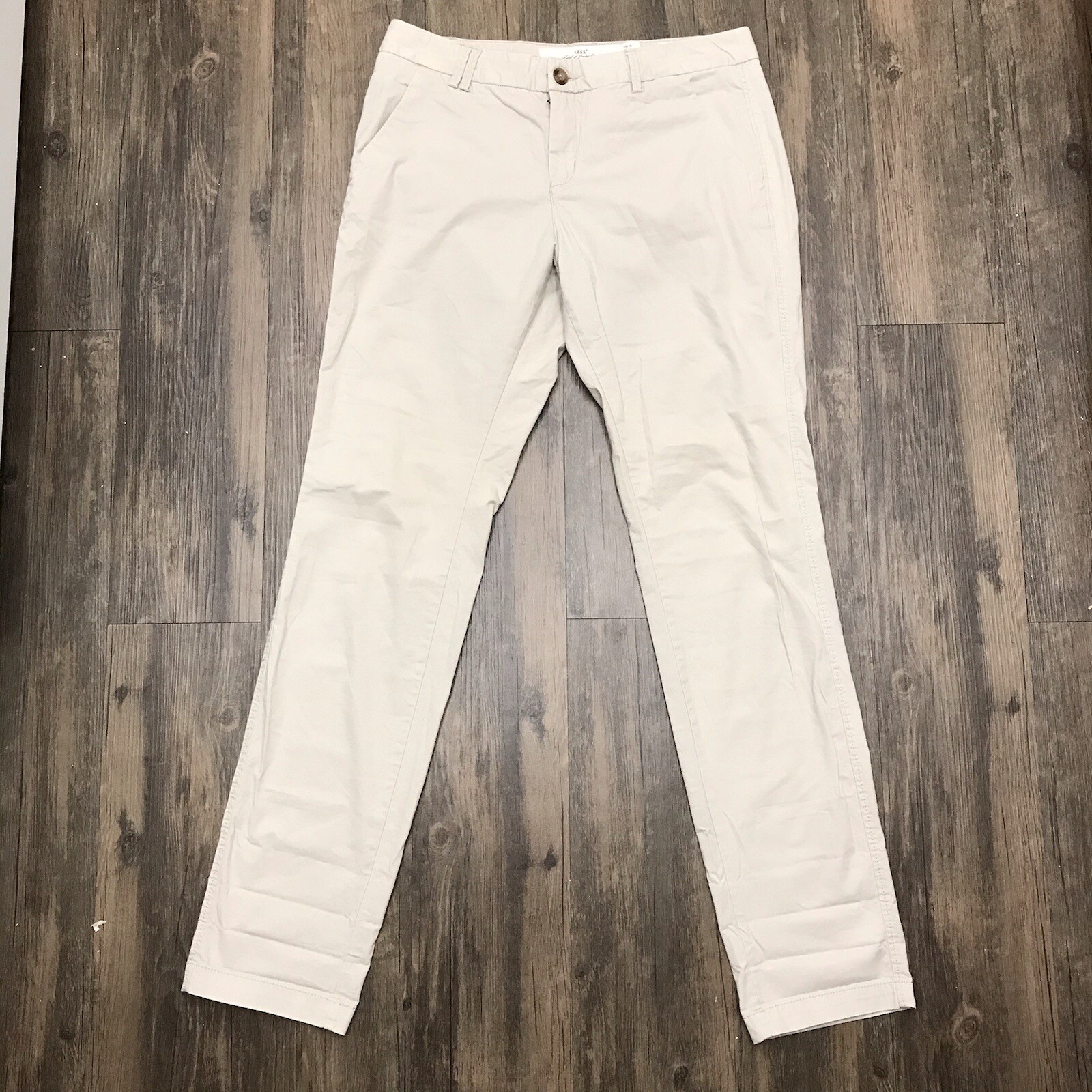 H\u0026M Women's Chinos Khakis Beige Size 