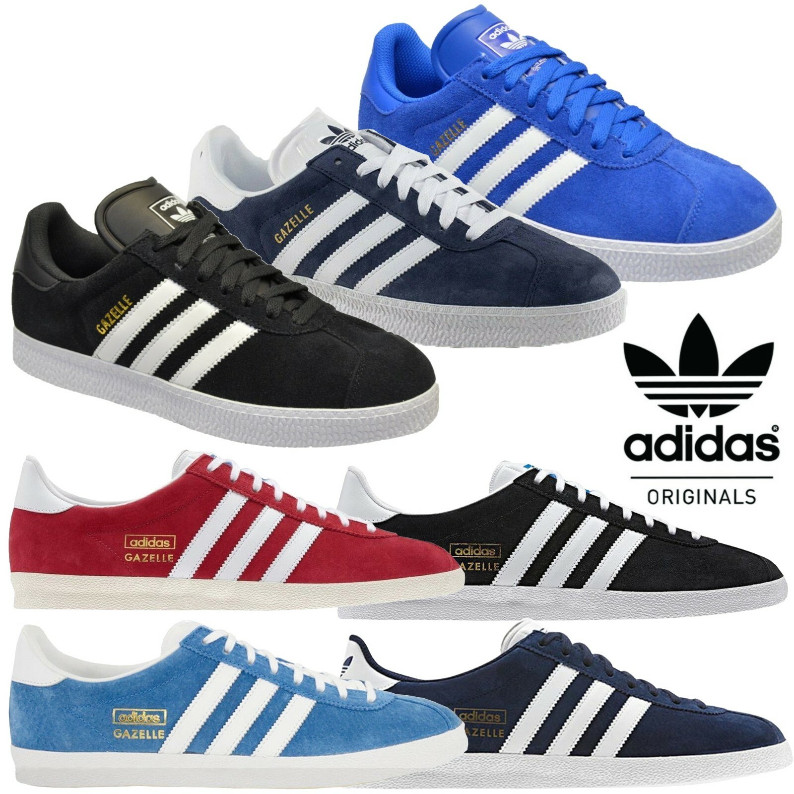 adidas men's gazelle casual sneakers